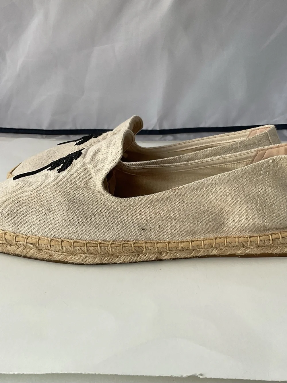 Saludos Smorking Slipper Espadrilles With Palm Tree Men’s Size 13 - 13.5